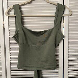 Princess Polly Women's Imelda Top Green Size US 6 (Never Worn)